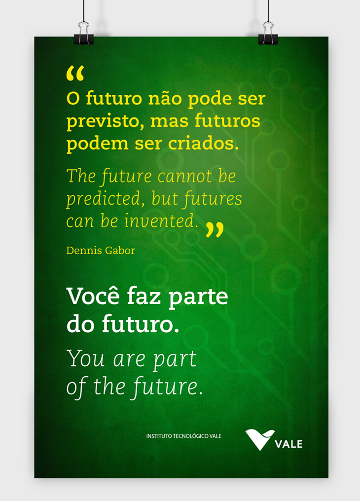 Campanha de endomarketing - criação de conceito, layout e conteúdo para as peças promocionais