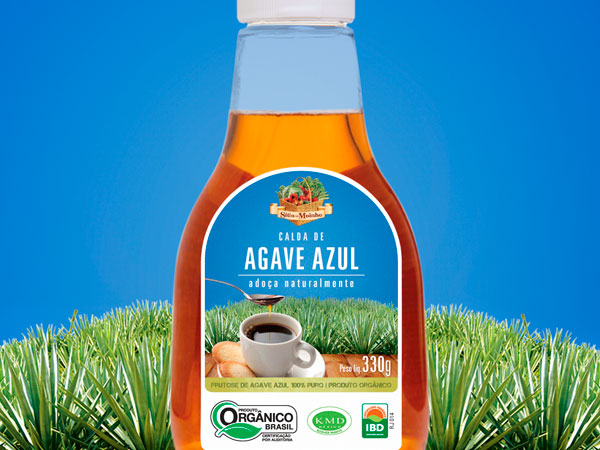 Rótulo da Calda de Agave Azul